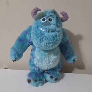 Pixar Sully Monsters Inc Movie Plush 13 Inch Tall Huggable Monster